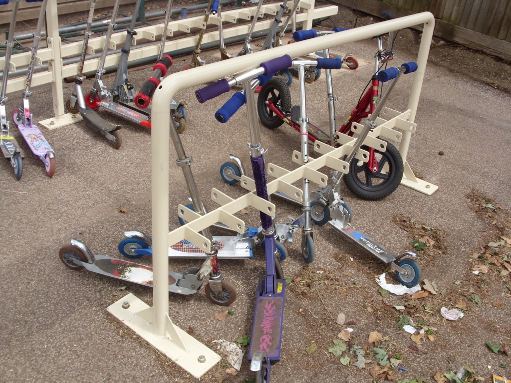 Scooter Rack without pins