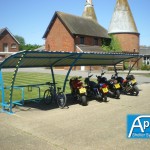 Beta P iR-iMc Cycle Shed and Motorbike Shelter